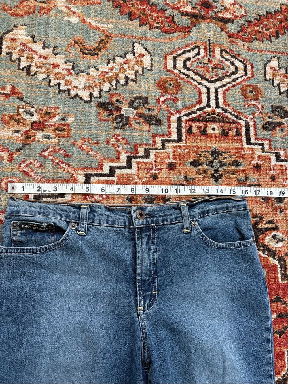 Vintage Dolce & Gabbana boot cut Jeans size 31 y2K - Picture 10 of 12
